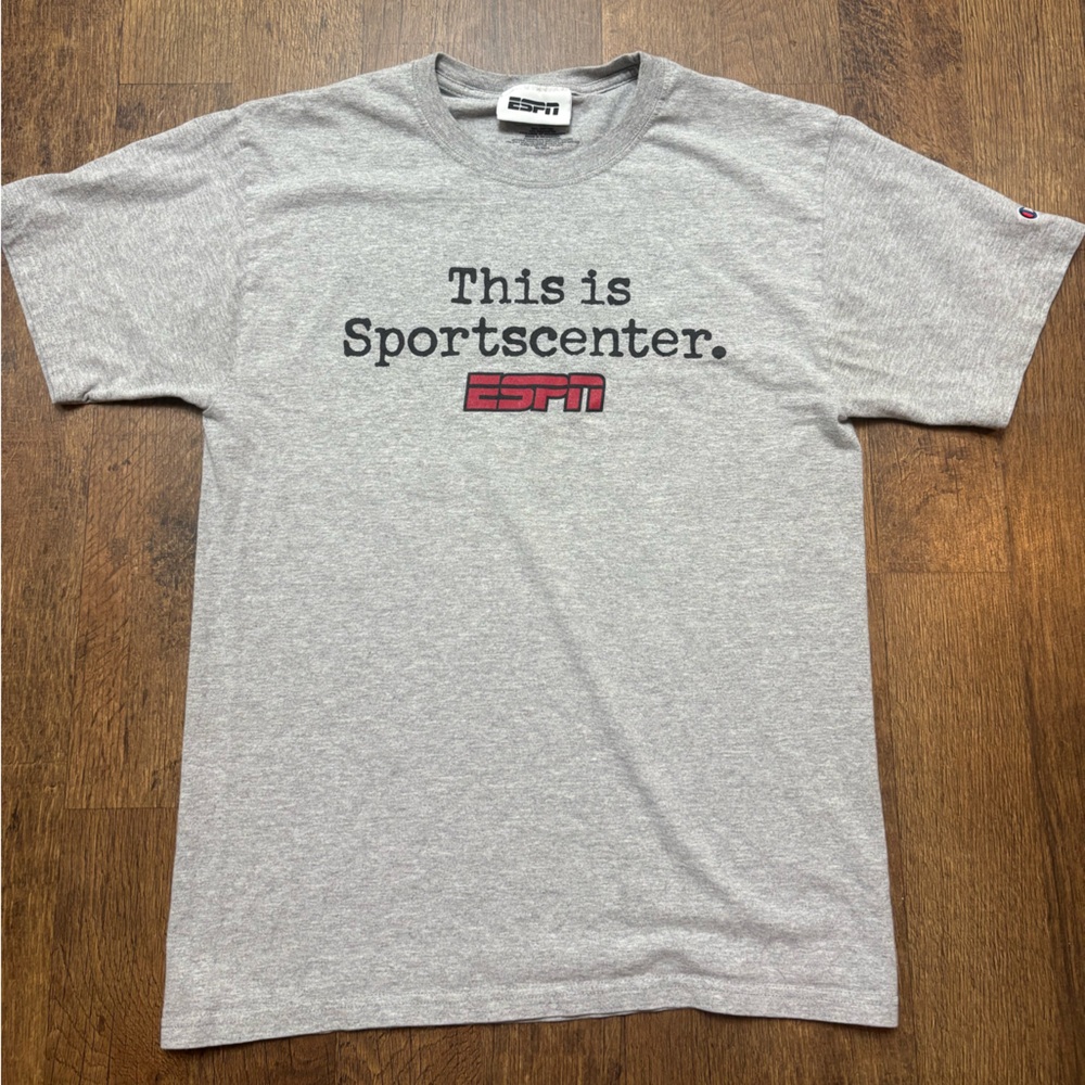 Gray ESPN Sportscenter T-Shirt